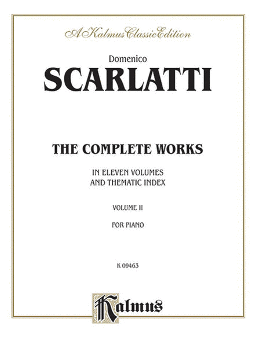 The Complete Works, Volume 2 Piano Solo scores gallery preview page 1