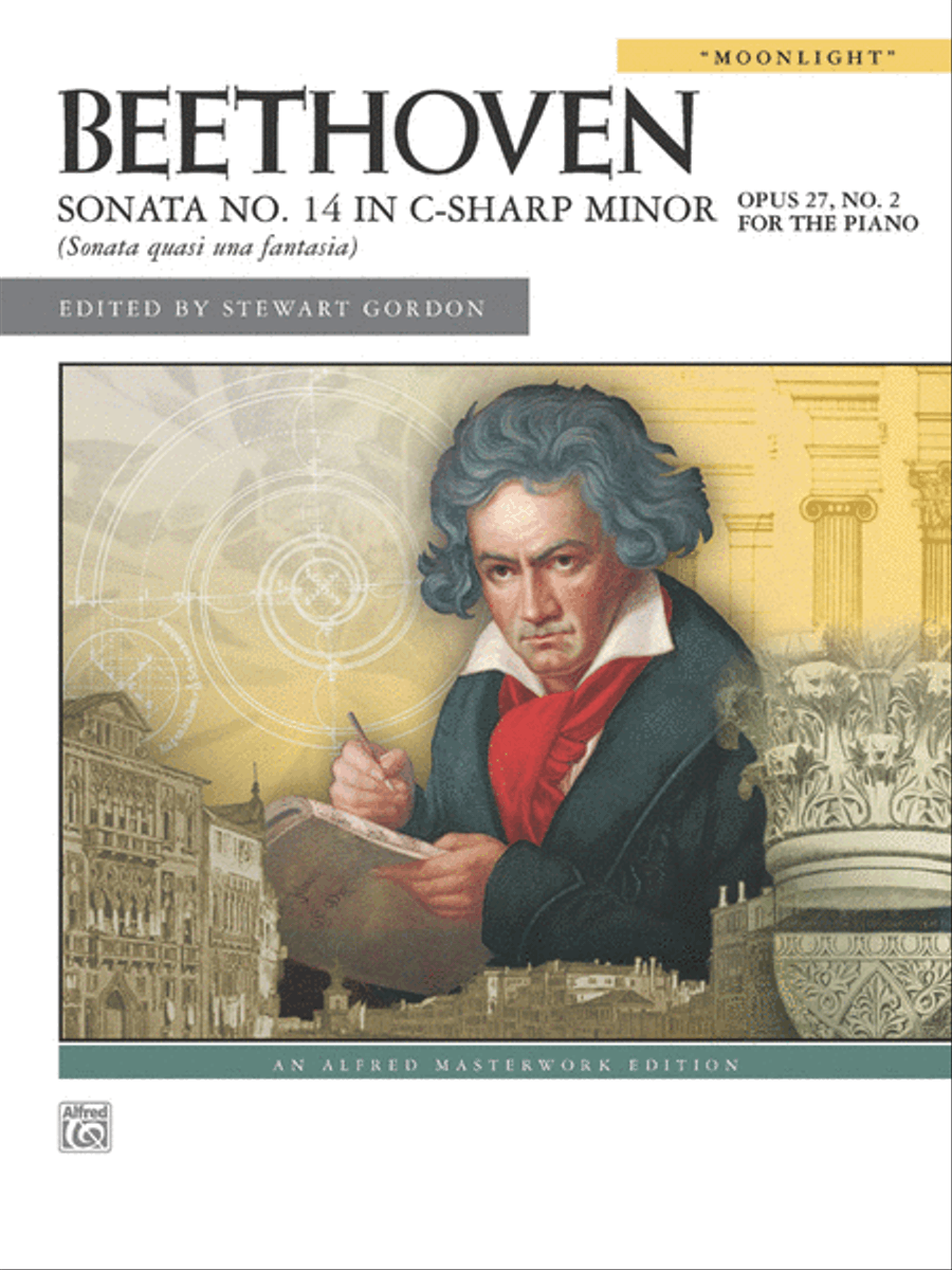Sonata No. 14 in C-sharp Minor, Op. 27, No. 2 Small Ensemble scores gallery preview page 1