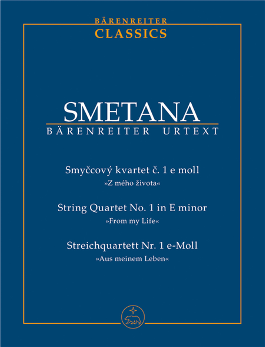 String Quartet No. 1 e minor 'Aus meinem Leben' String Quartet scores gallery preview page 1