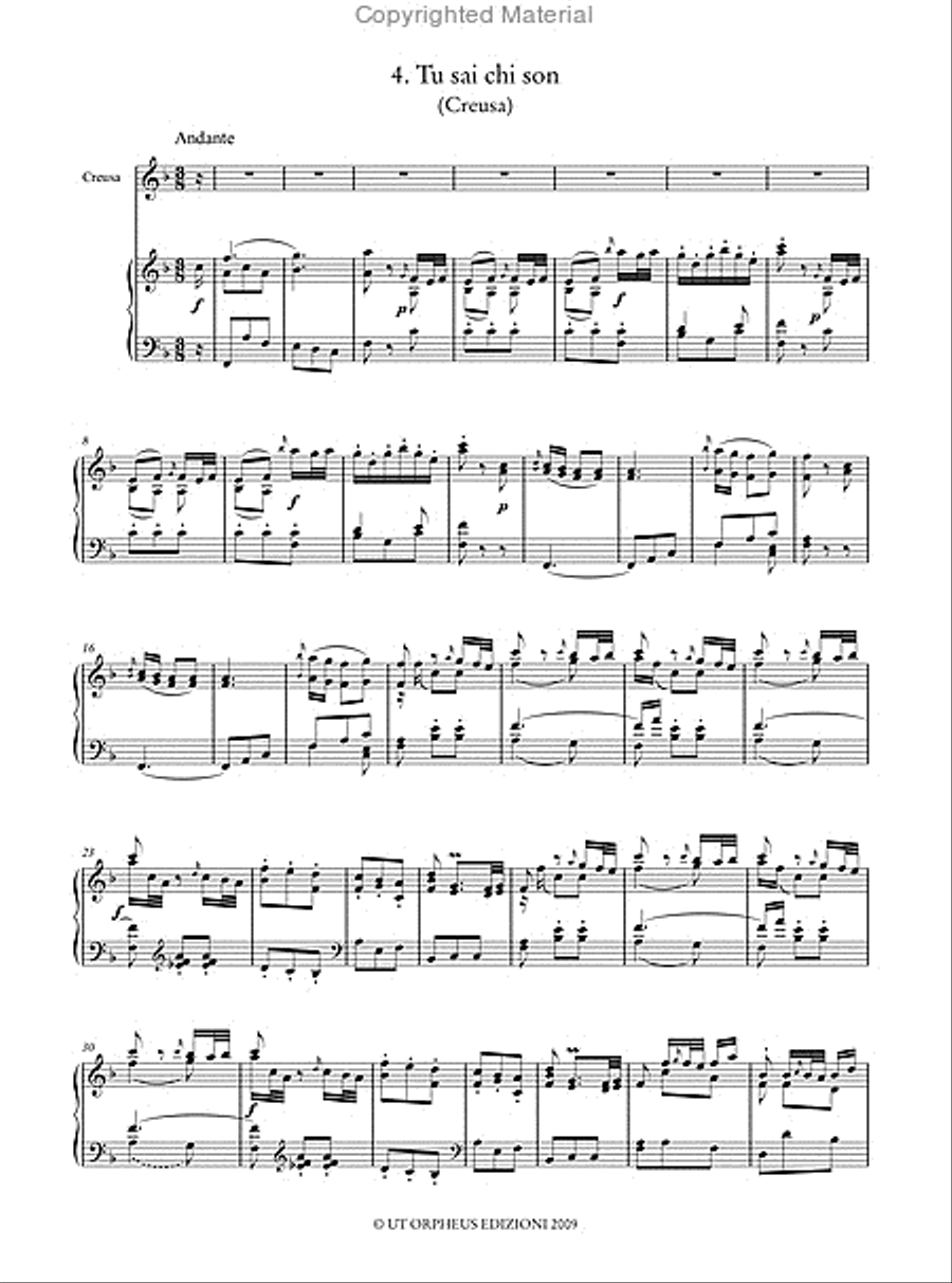 Demofoonte. Arias for Soprano Voice Solo scores gallery preview page 8