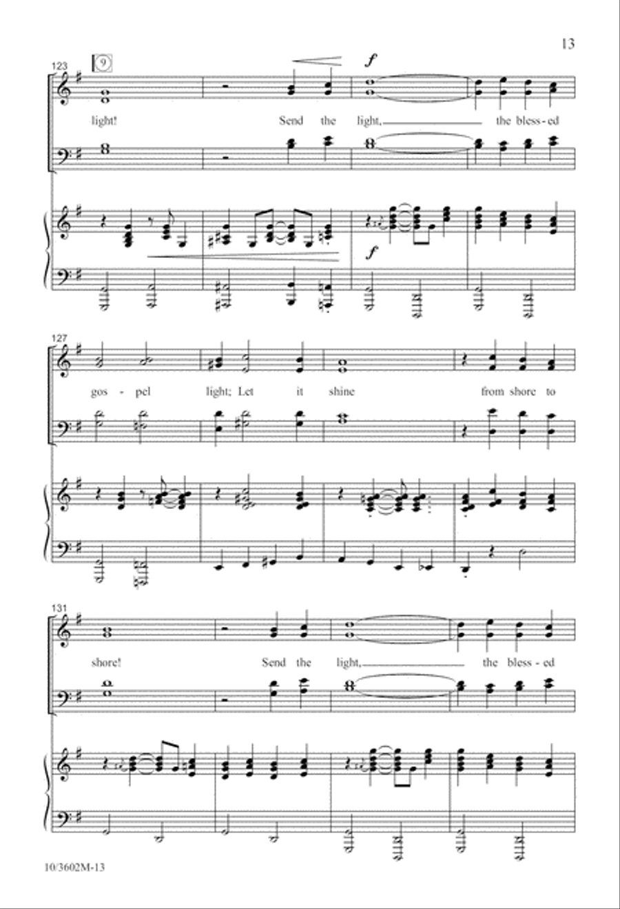 Send the Light 4-Part scores gallery preview page 14