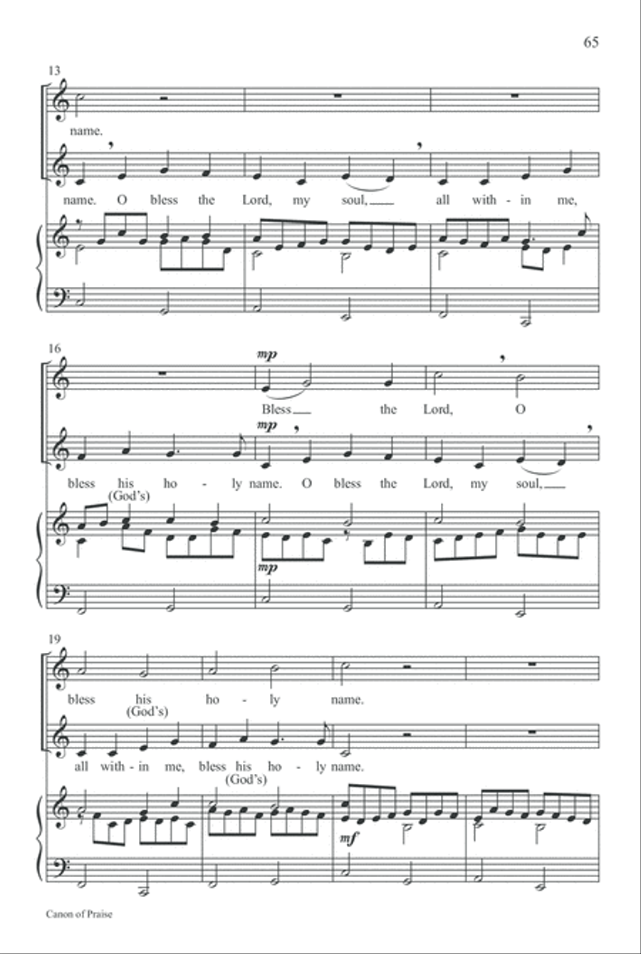 Easy Anthems, Vol. 5 3-Part scores gallery preview page 68