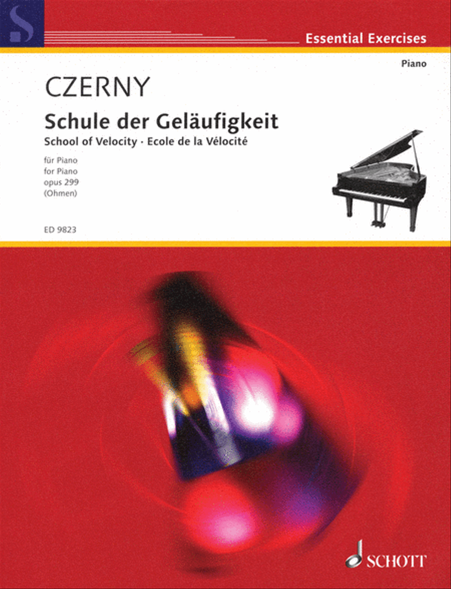 School of Velocity, Op. 299 Piano Solo scores gallery preview page 1