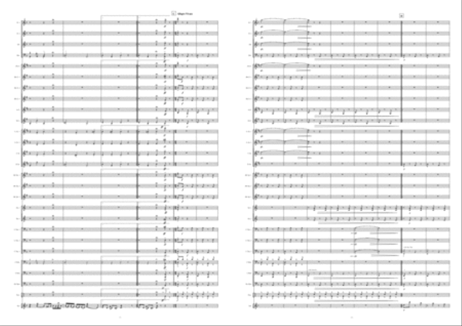 Czardas For Xylophone Concert Band scores gallery preview page 5