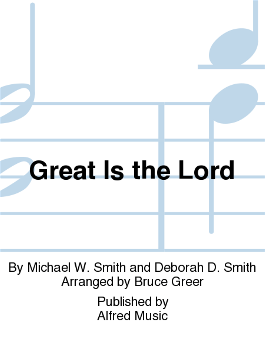 Great Is the Lord Choir scores gallery preview page 1