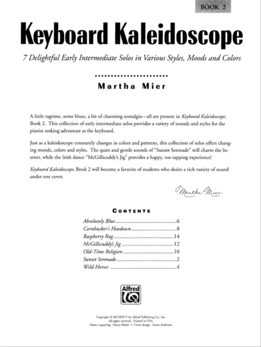Keyboard Kaleidoscope, Book 2 Piano Solo scores gallery preview page 5