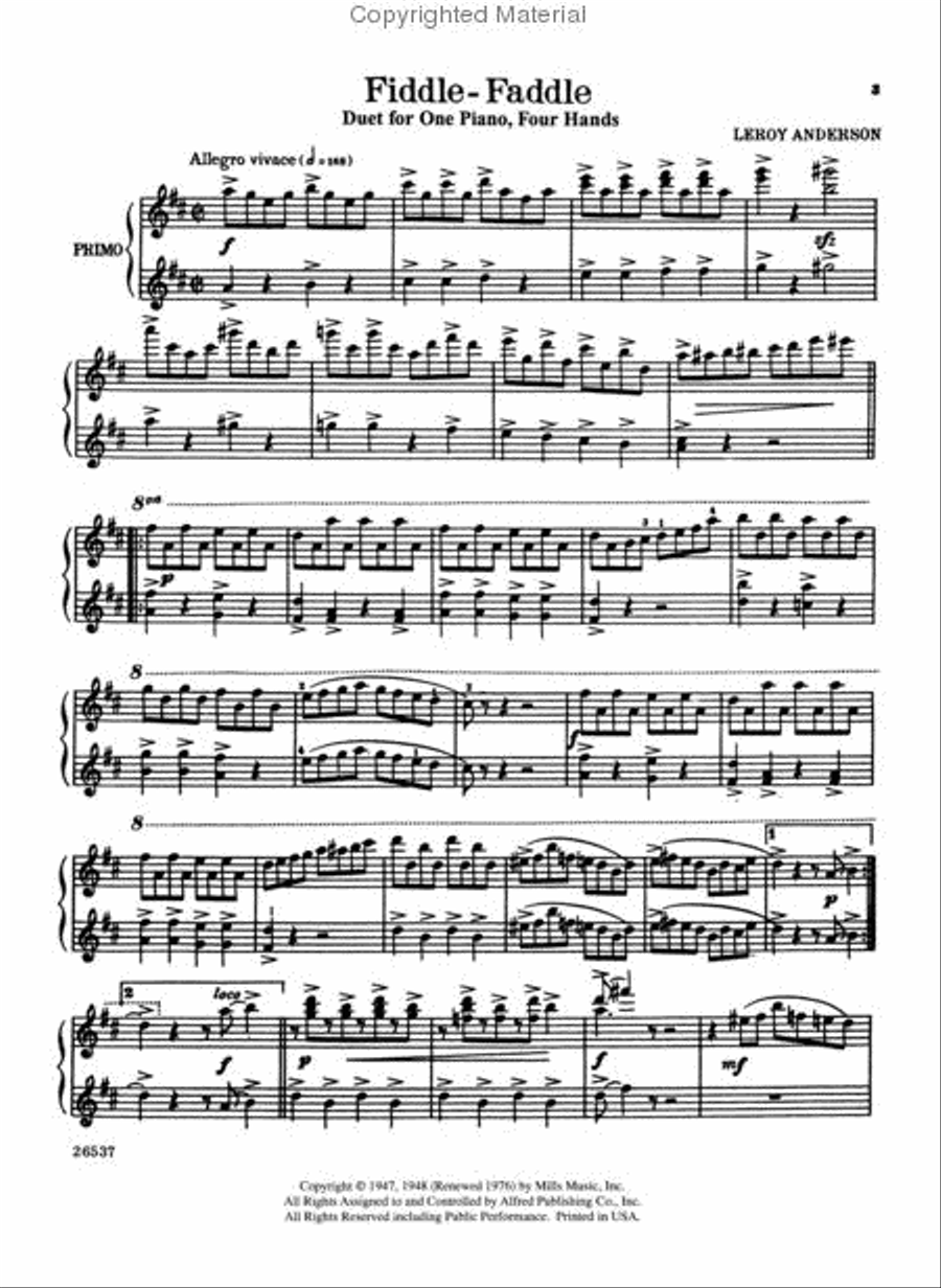 Fiddle-Faddle Small Ensemble scores gallery preview page 2