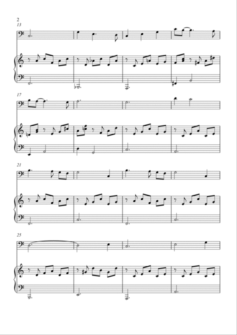Moon River Moon River Easy Piano scores gallery preview page 2