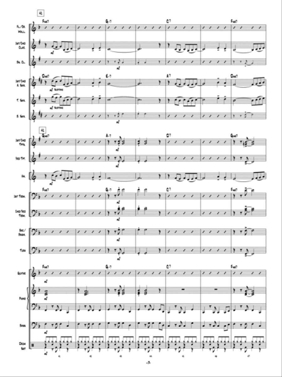Lightly Latin Lightly Latin Concert Band scores gallery preview page 7