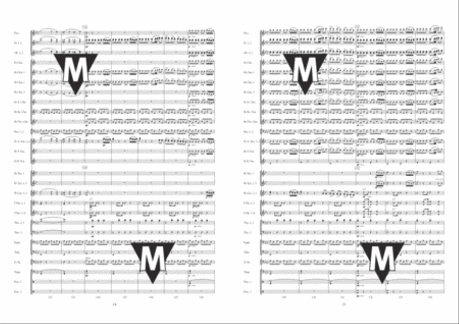 Il Barbiere di Siviglia Concert Band scores gallery preview page 11