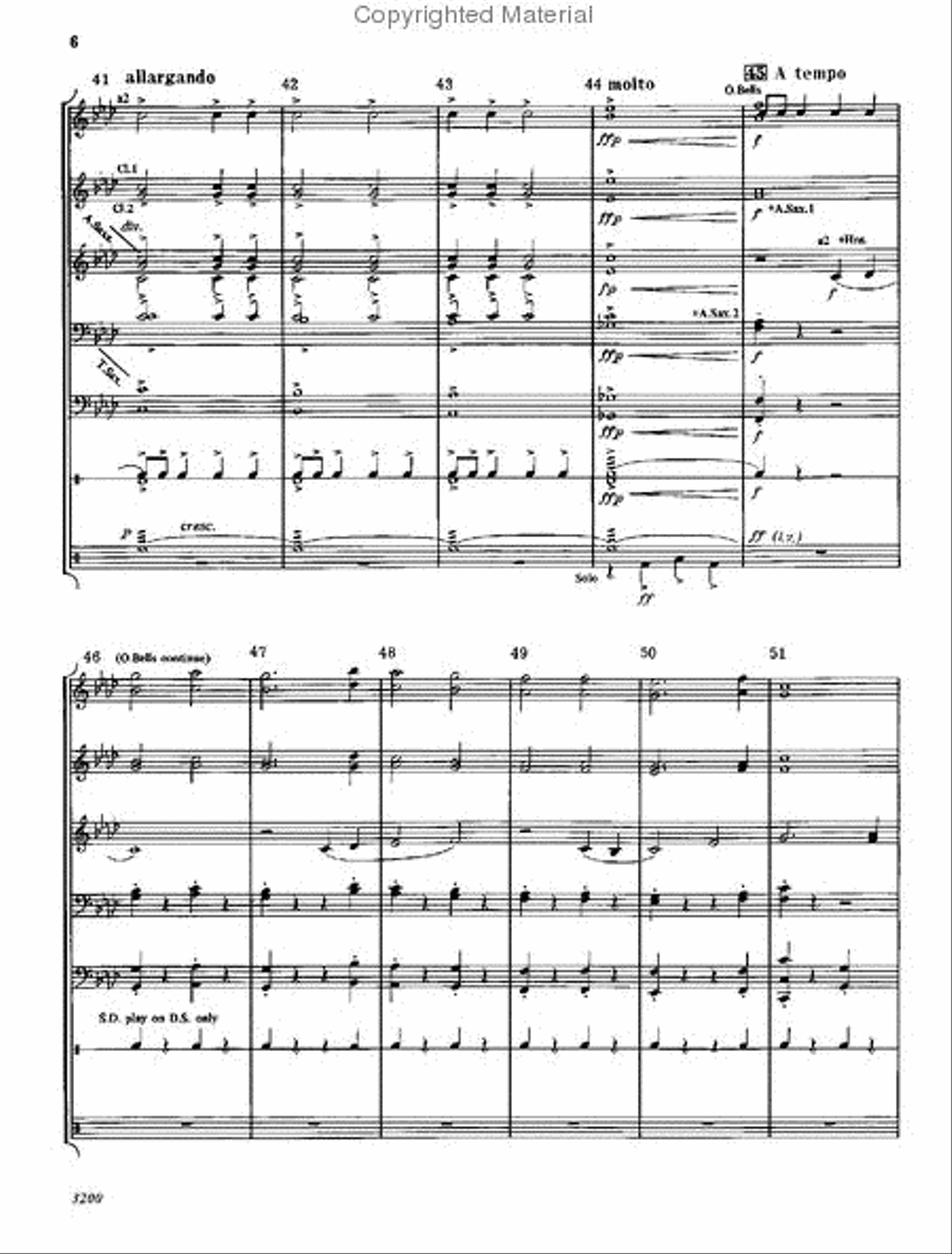 Diabolique Diabolique Concert Band scores gallery preview page 6