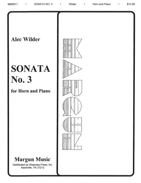 Sonata No 3 For Horn And Piano