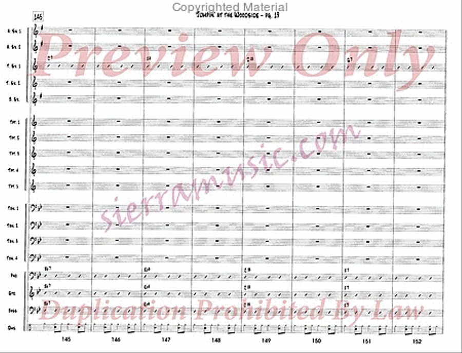 Jumpin' At The Woodside Jazz Ensemble scores gallery preview page 20