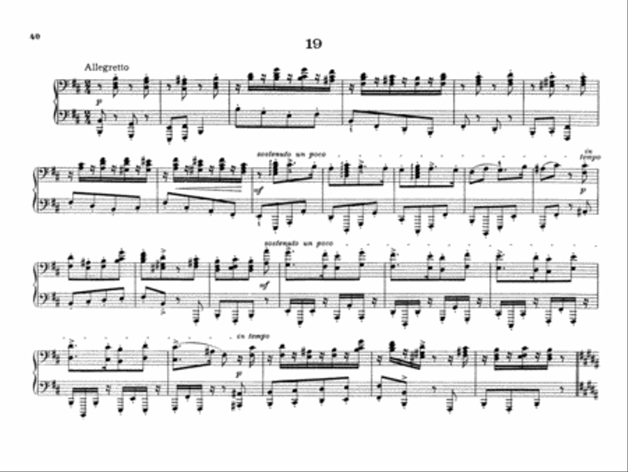 Brahms: Hungarian Dances, Volume II Piano Duet scores gallery preview page 1