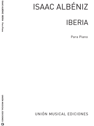 Book cover for Triana From Iberia For Piano