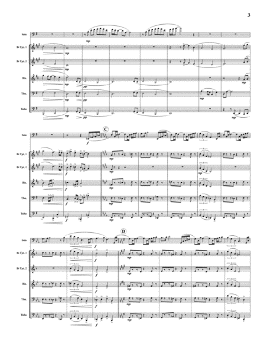 Aces Brass Quintet scores gallery preview page 3