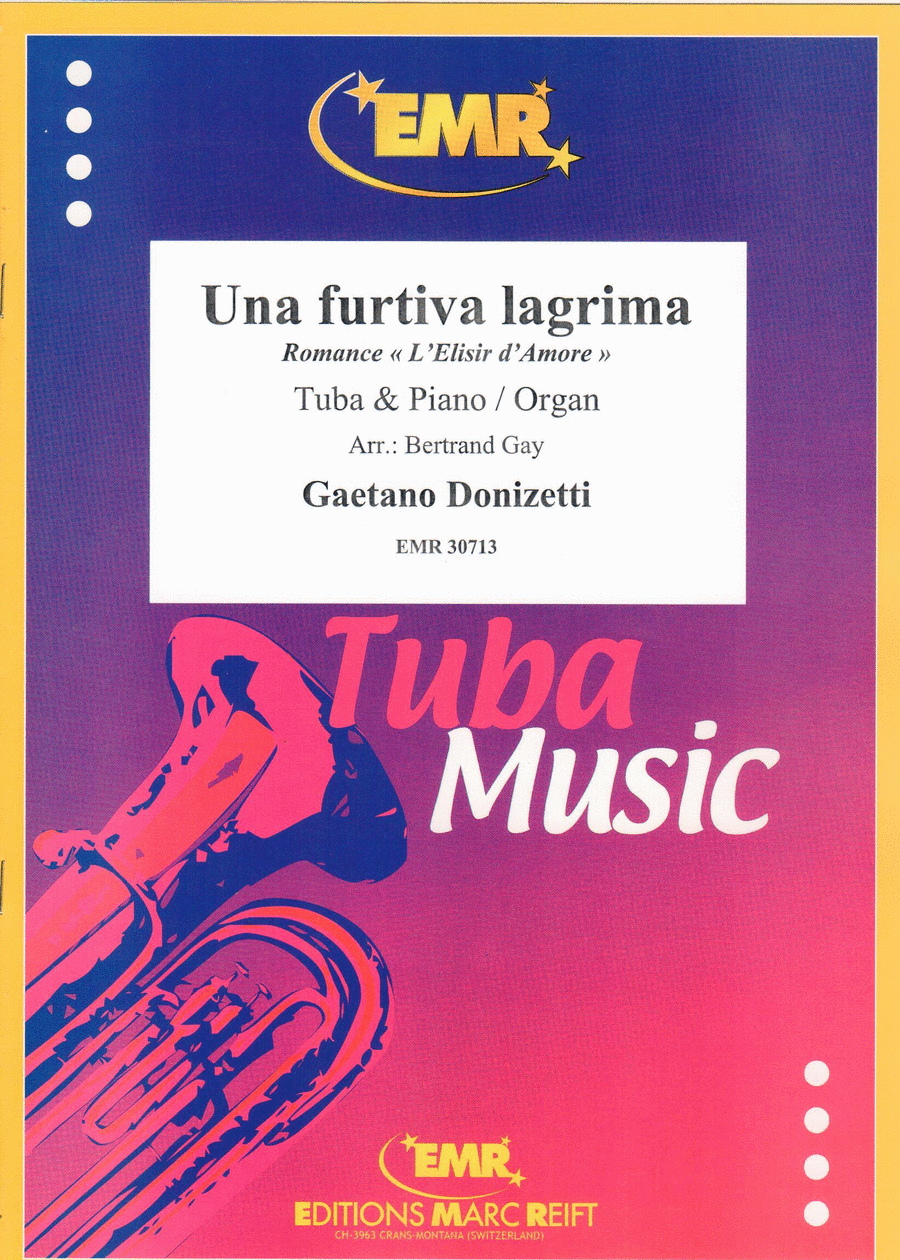 Una furtiva lagrima Una furtiva lagrima Tuba scores gallery preview page 1