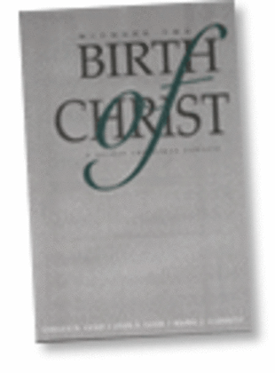 Book cover for Witness the Birth of Christ - Cantata