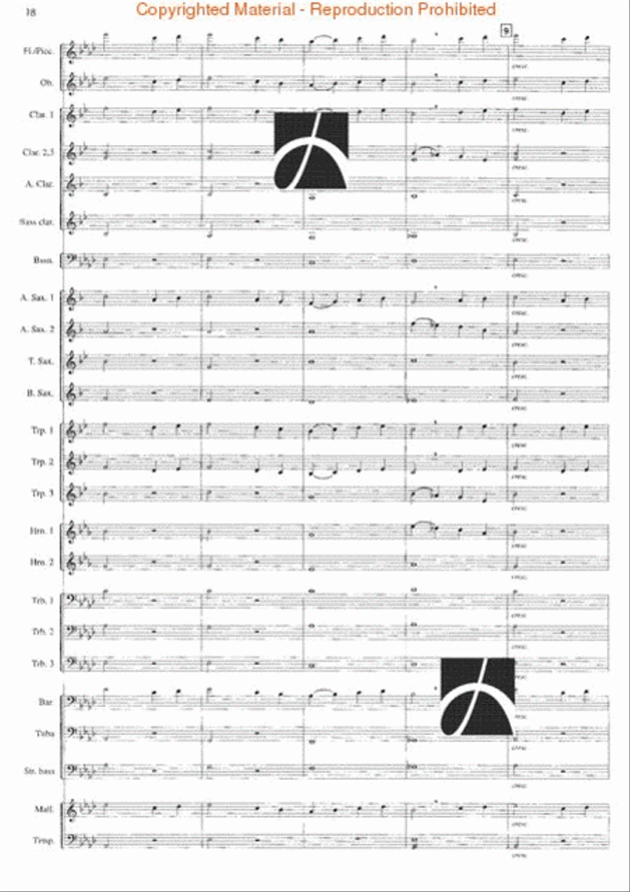Tone Studies for Band Tone Studies for Band Concert Band scores gallery preview page 13