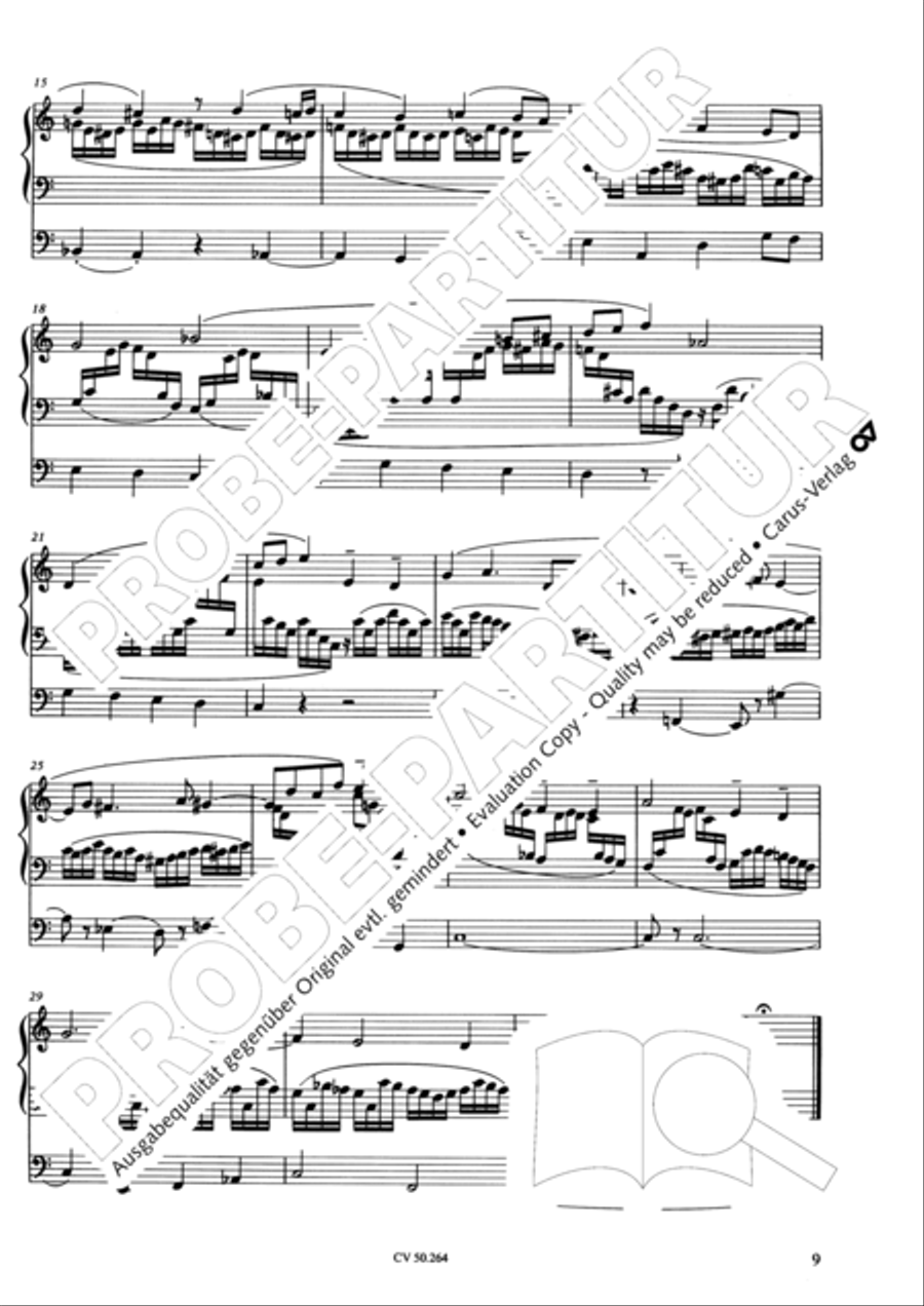 Free organ music for the Worship Service Organ Solo scores gallery preview page 10