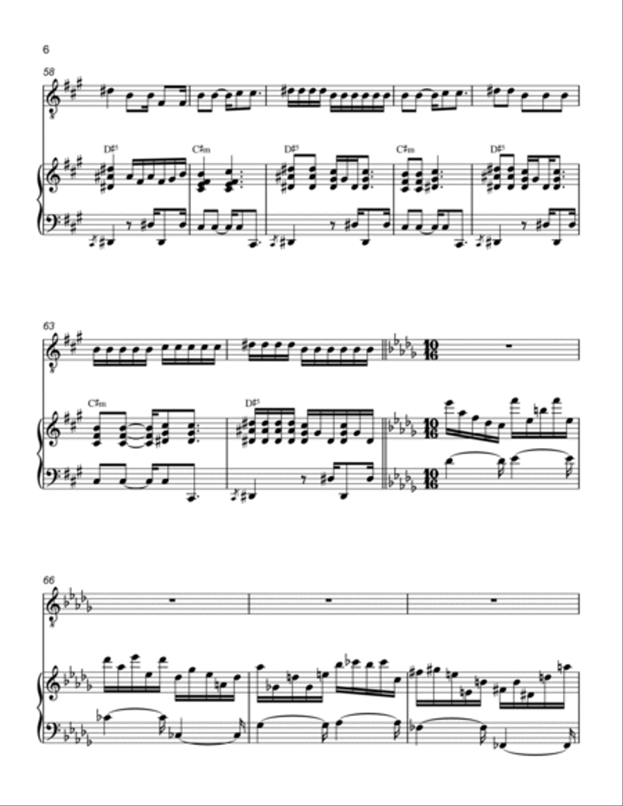 Little Green Men Voice scores gallery preview page 6