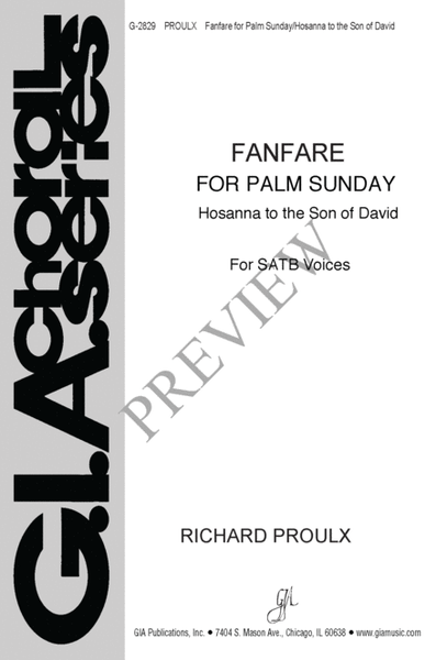 Fanfare for Palm Sunday