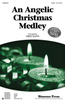 Book cover for An Angelic Christmas Medley