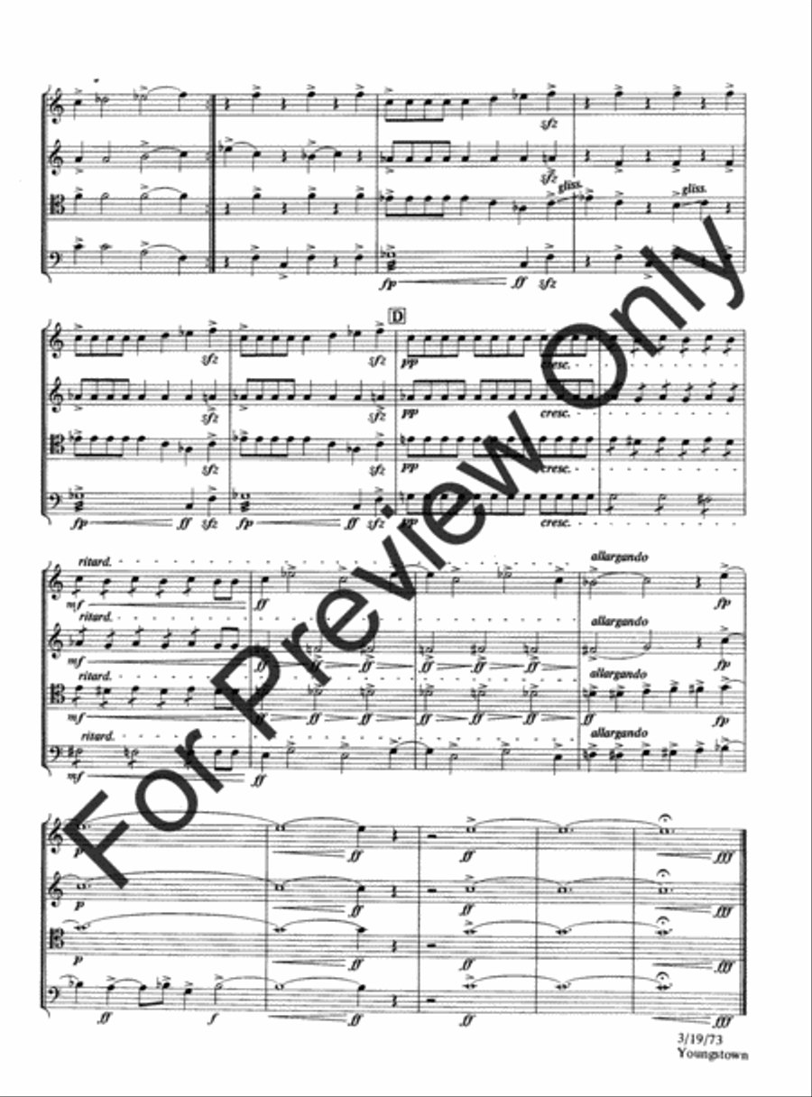 Bagatelles For Brass Bagatelles For Brass Trombone scores gallery preview page 9