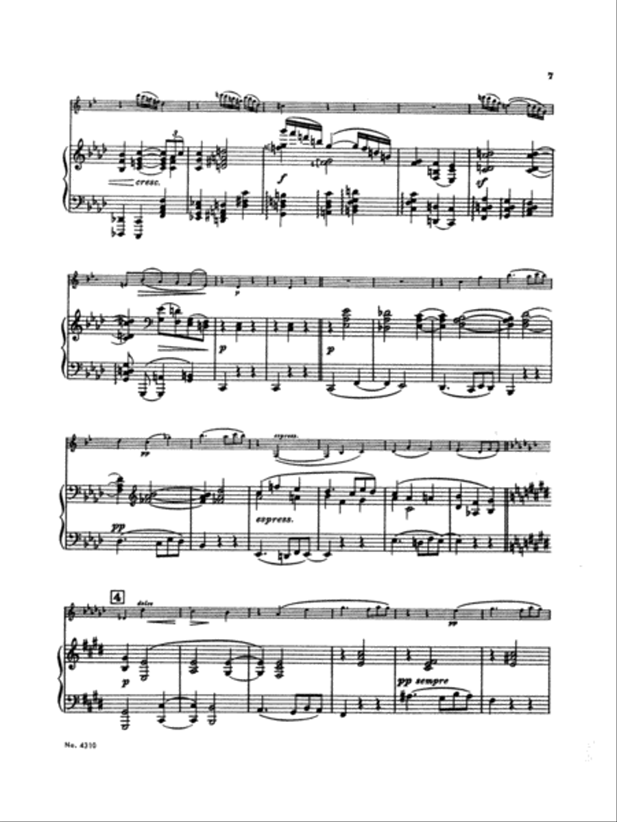 Brahms: Two Sonatas, Op. 120 Piano scores gallery preview page 5