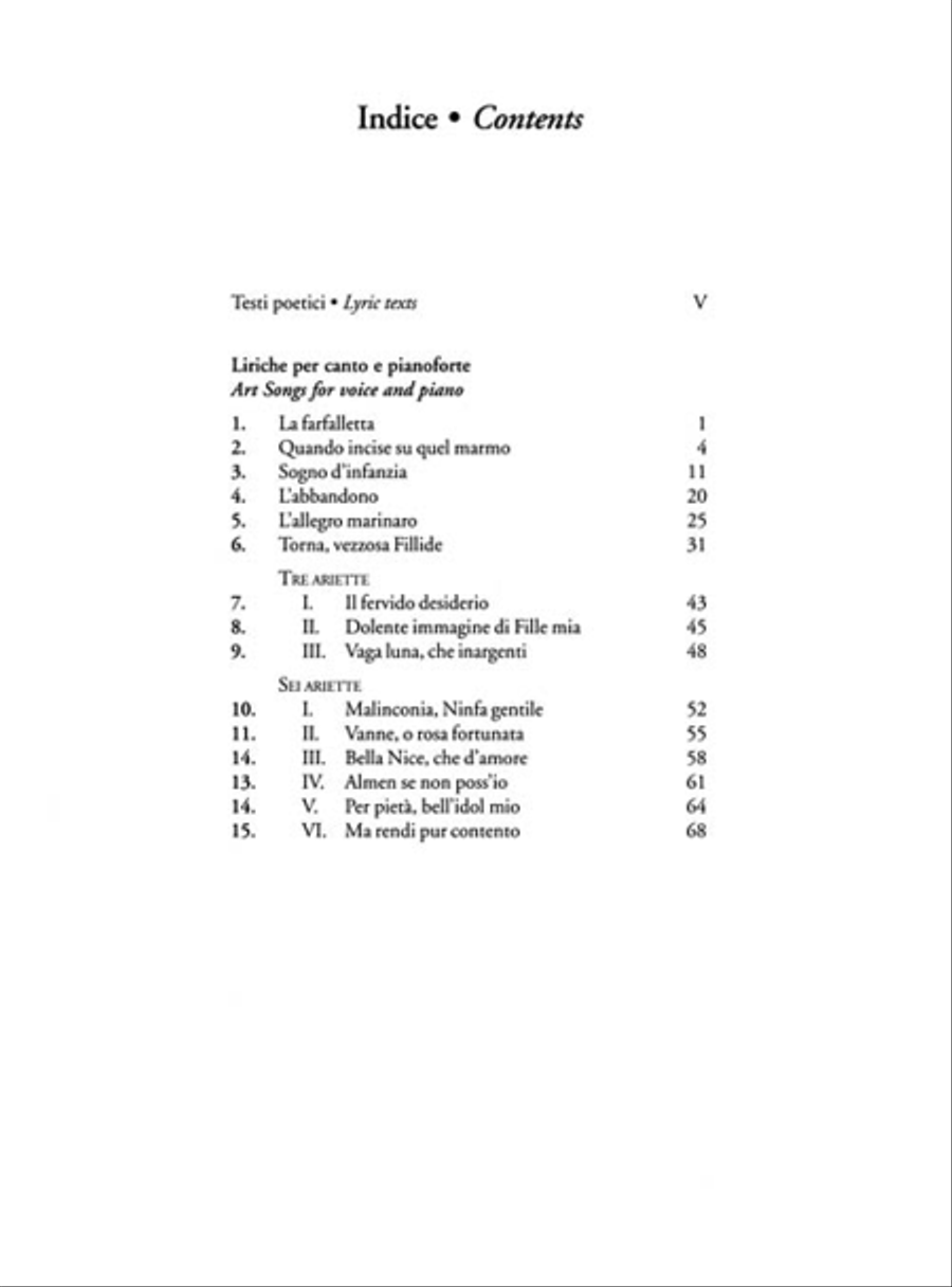 Liriche Voice scores gallery preview page 3