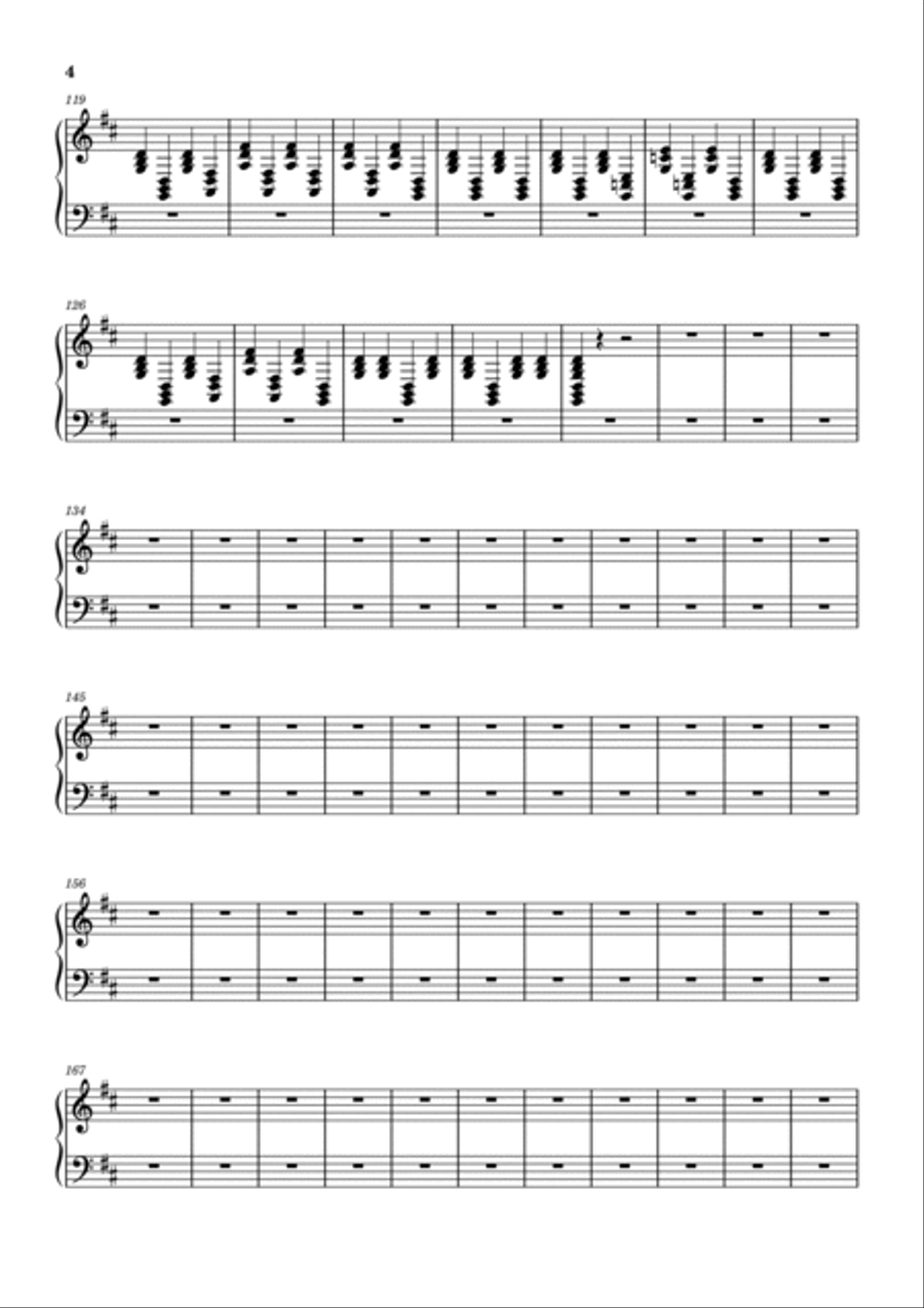 Full Peace Easy Piano scores gallery preview page 4