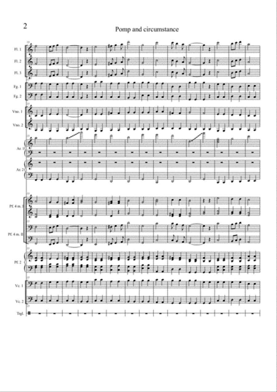 Pomp and Circumstance Pomp and Circumstance Large Ensemble scores gallery preview page 2