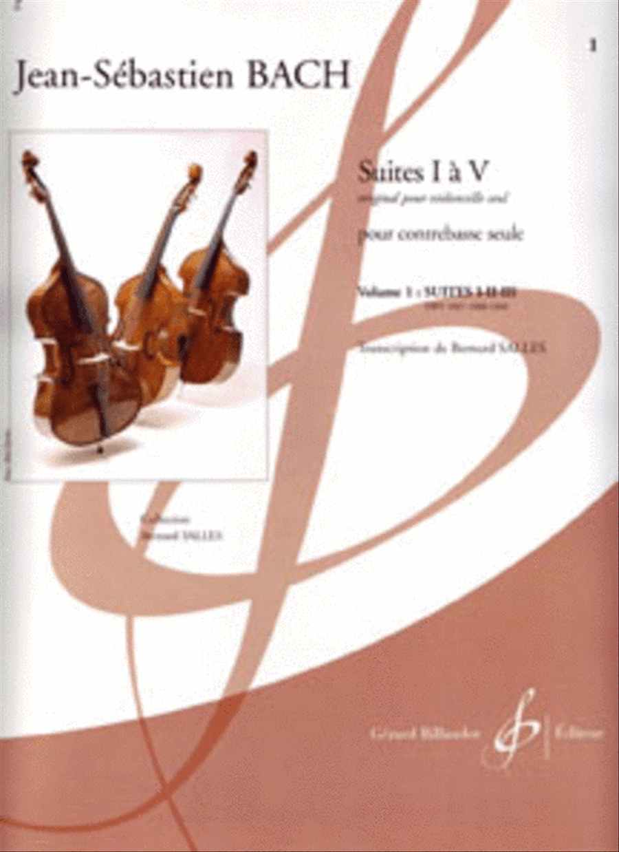 Suites I-Ii-Iii Pour Violoncelle Chamber Music scores gallery preview page 1