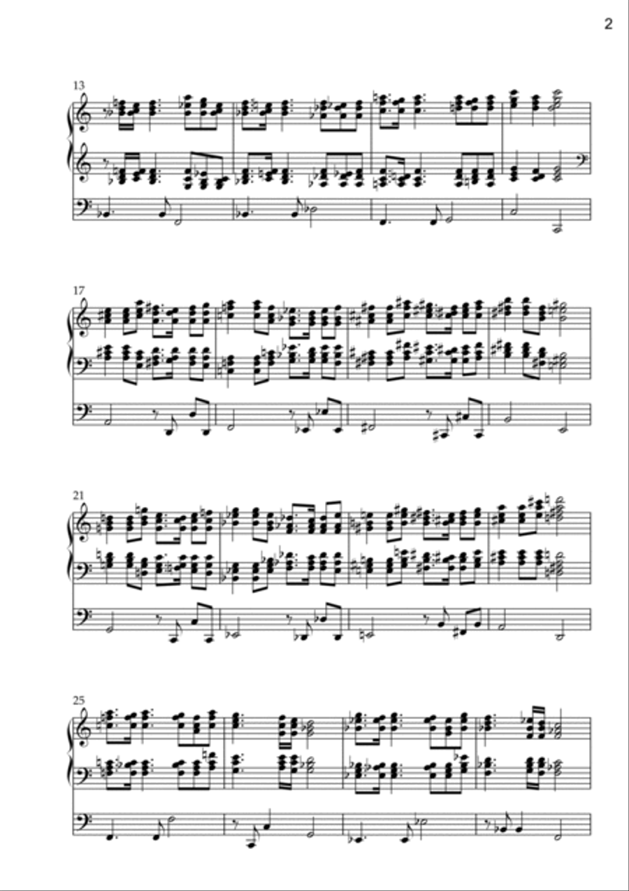 St. John's Suite (Organ Solo) by Vidas Pinkevicius (2022) Organ Solo scores gallery preview page 3