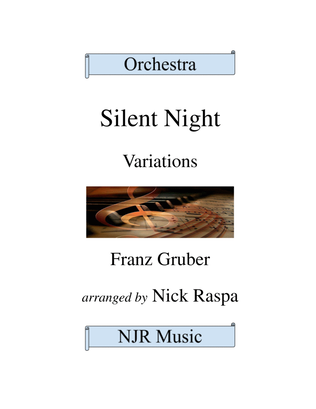 Silent Night - Variations (Full Orchestra) Full Set