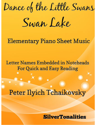 Dance of the Little Swans Elementary Piano Sheet Music