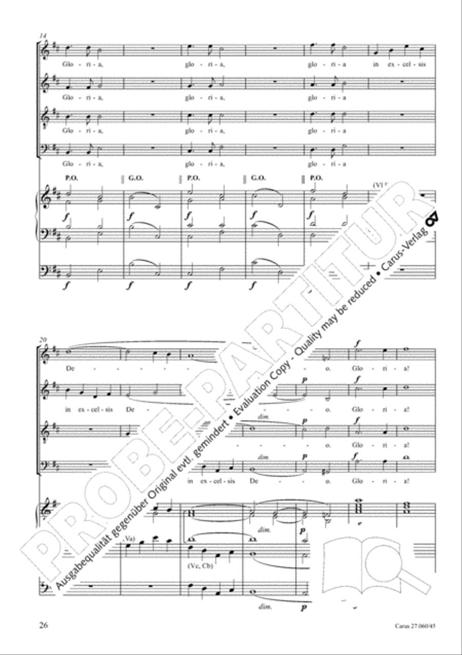 Messe a quatre voix 4-Part scores gallery preview page 27
