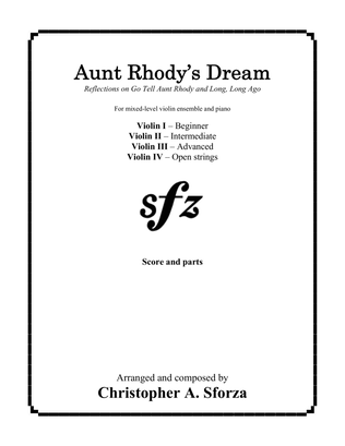 Aunt Rhody's Dream
