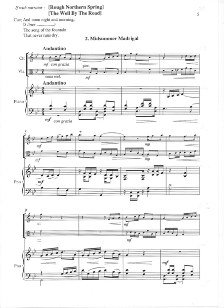 The Turning Seasons Clarinet scores gallery preview page 3