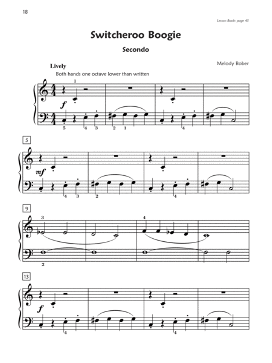 Premier Piano Course Duet 1B-2B (Value Pack) Piano Method scores gallery preview page 6