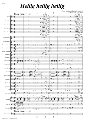 Heilig, heilig, heilig - Deutsche Messe - Schubert - Concert Band