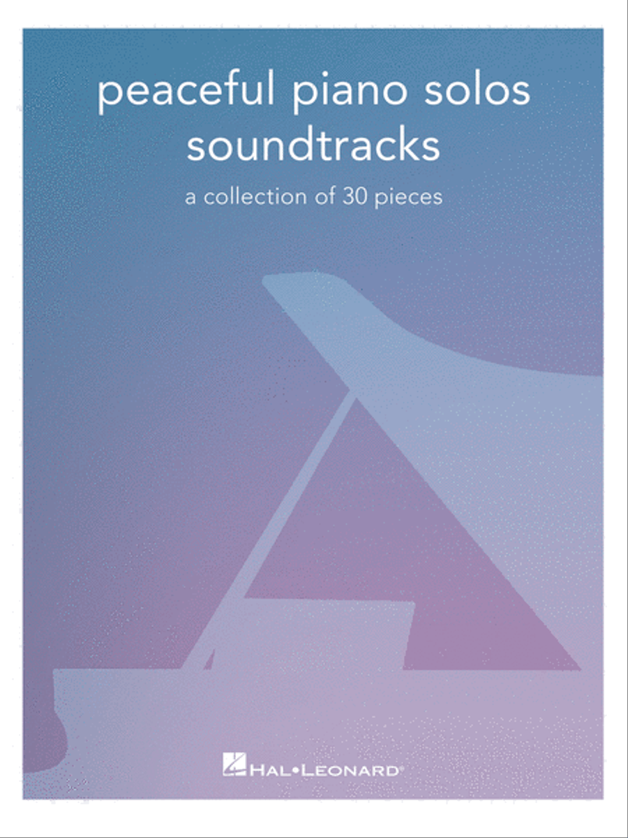 Book cover for Peaceful Piano Solos: Soundtracks