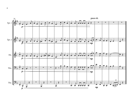 Katanga Provincial Anthem for Brass Quintet (1960-63) image number null