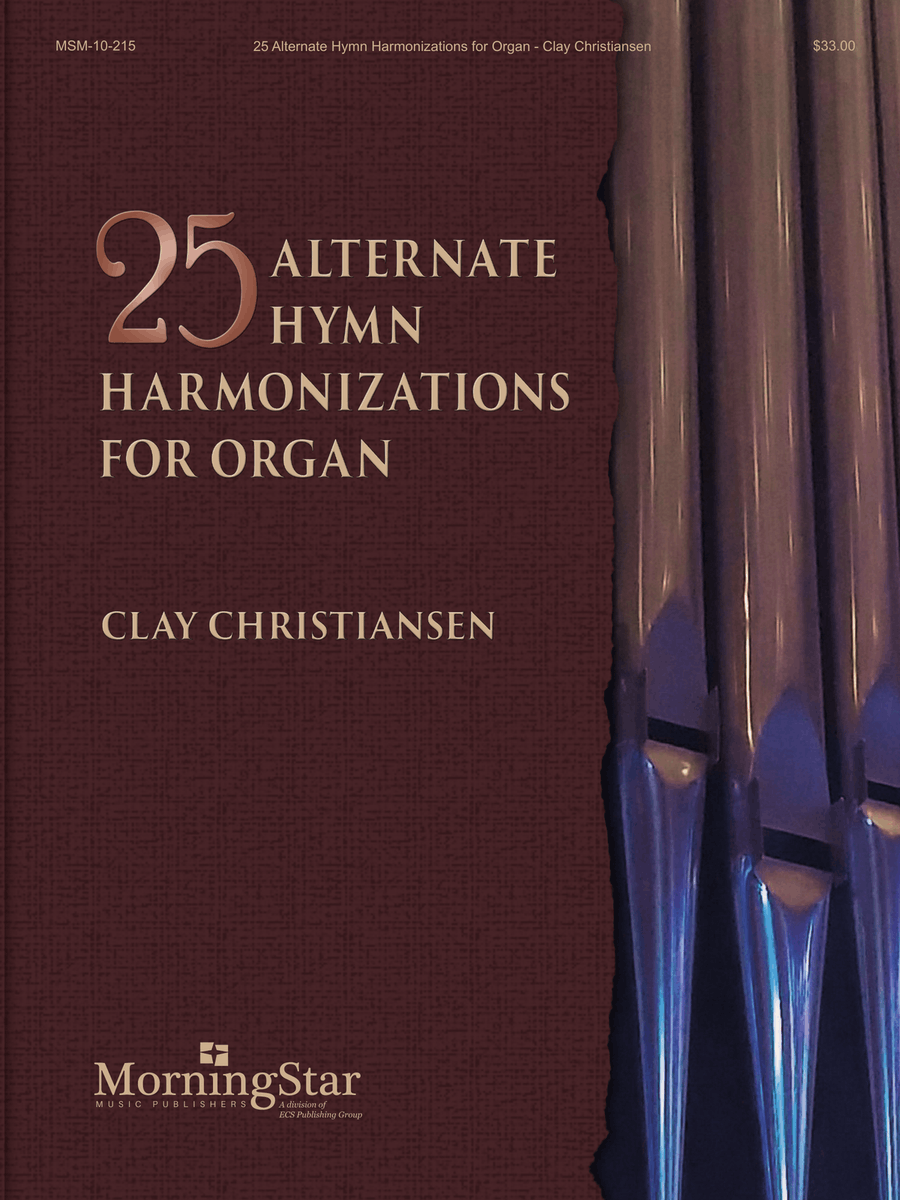 Twenty-Five Alternate Hymn Harmonizations for Organ Organ Solo scores gallery preview page 1