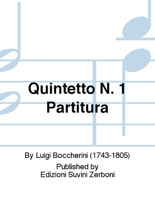 Quintetto N. 1 Partitura