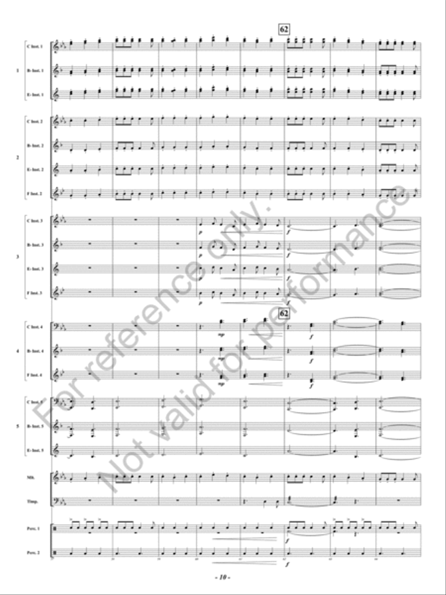 Ghillie Dhu Ghillie Dhu Concert Band scores gallery preview page 11