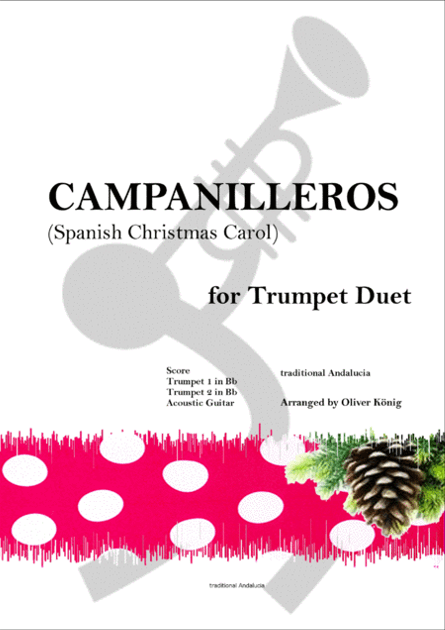 Campanilleros-Spanish Christmas Carol-for Brass Duet Brass Duet scores gallery preview page 1