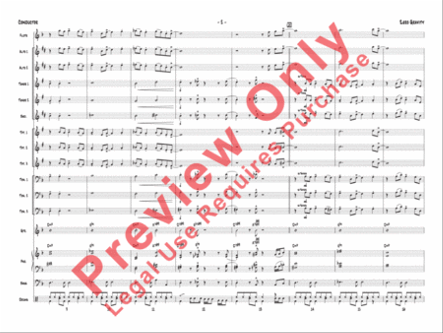 Zero Gravity Jazz Ensemble scores gallery preview page 5