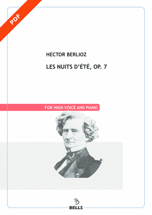 Book cover for Les nuits d'ete, Op. 7