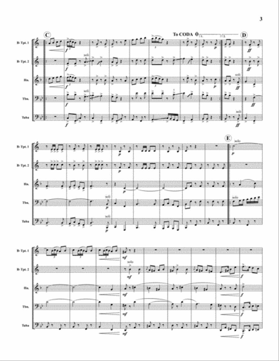 La Sorella La Sorella Brass Quintet scores gallery preview page 4